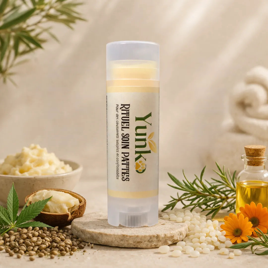 Yunko - Rituel soin pattes - formulation 100% naturelle - vegan