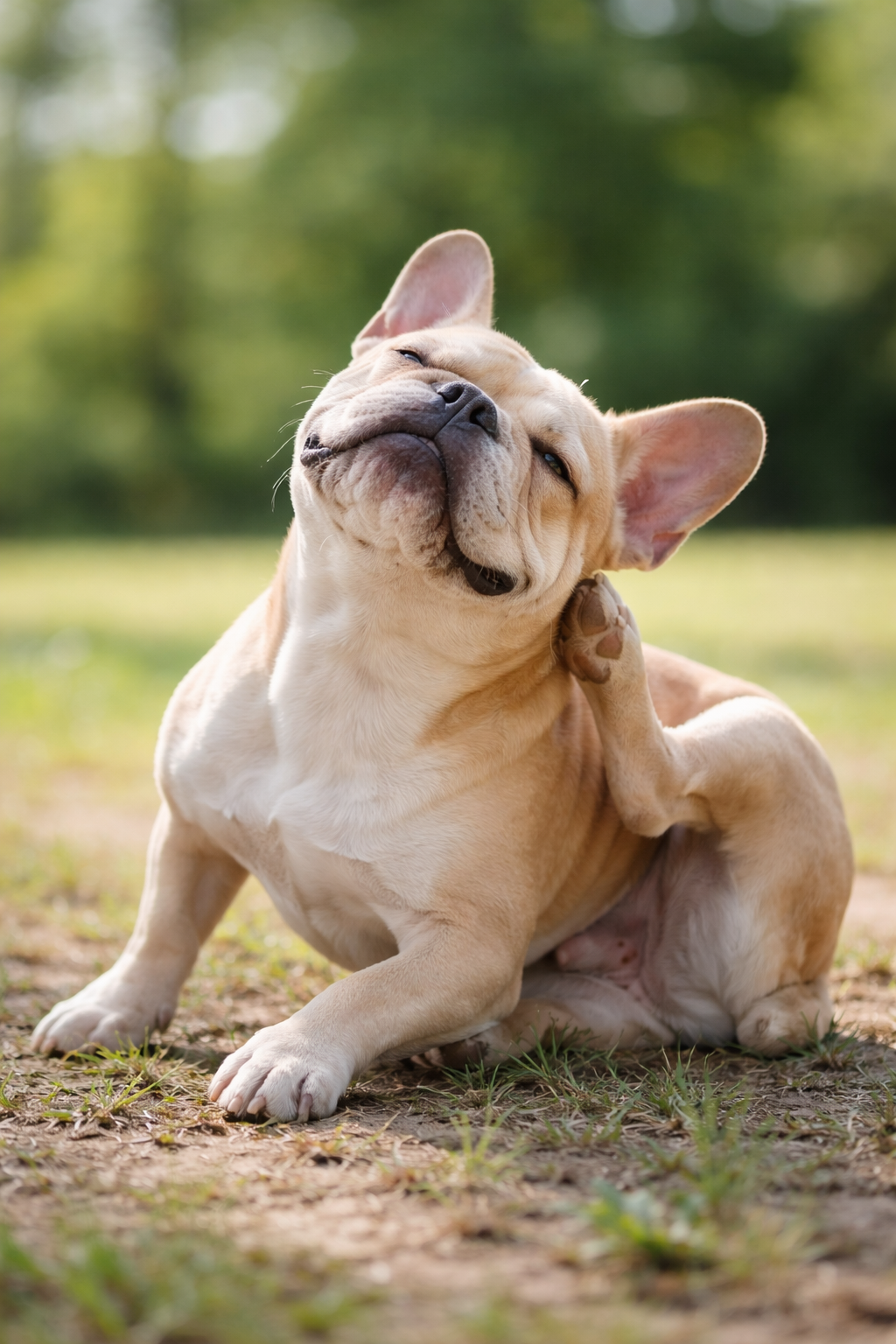 Chien qui se gratte, démangeaisons